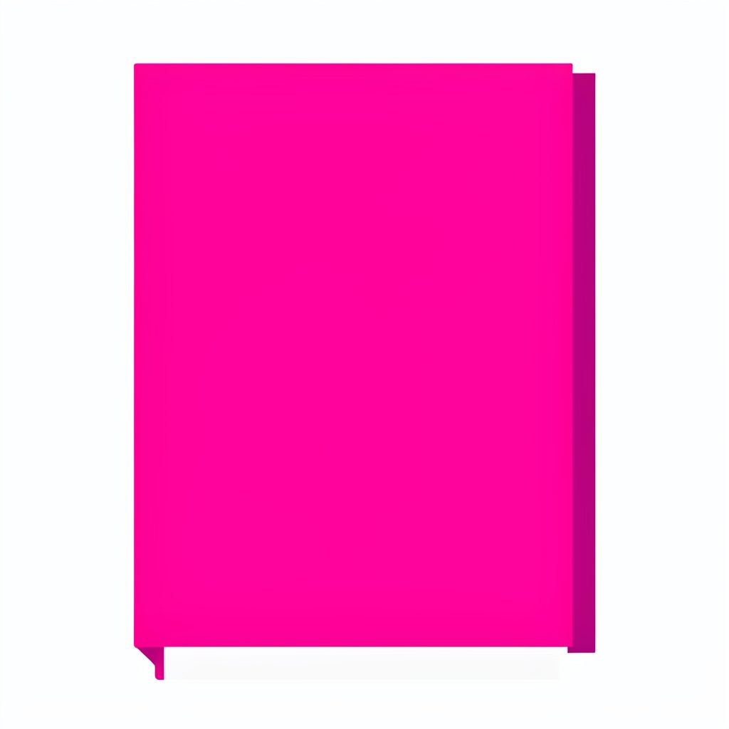 A flat vector illustration of an e-book cover with bright, cheerful collage elements in magenta, gold, and deep blue, evoking creativity and possibility.